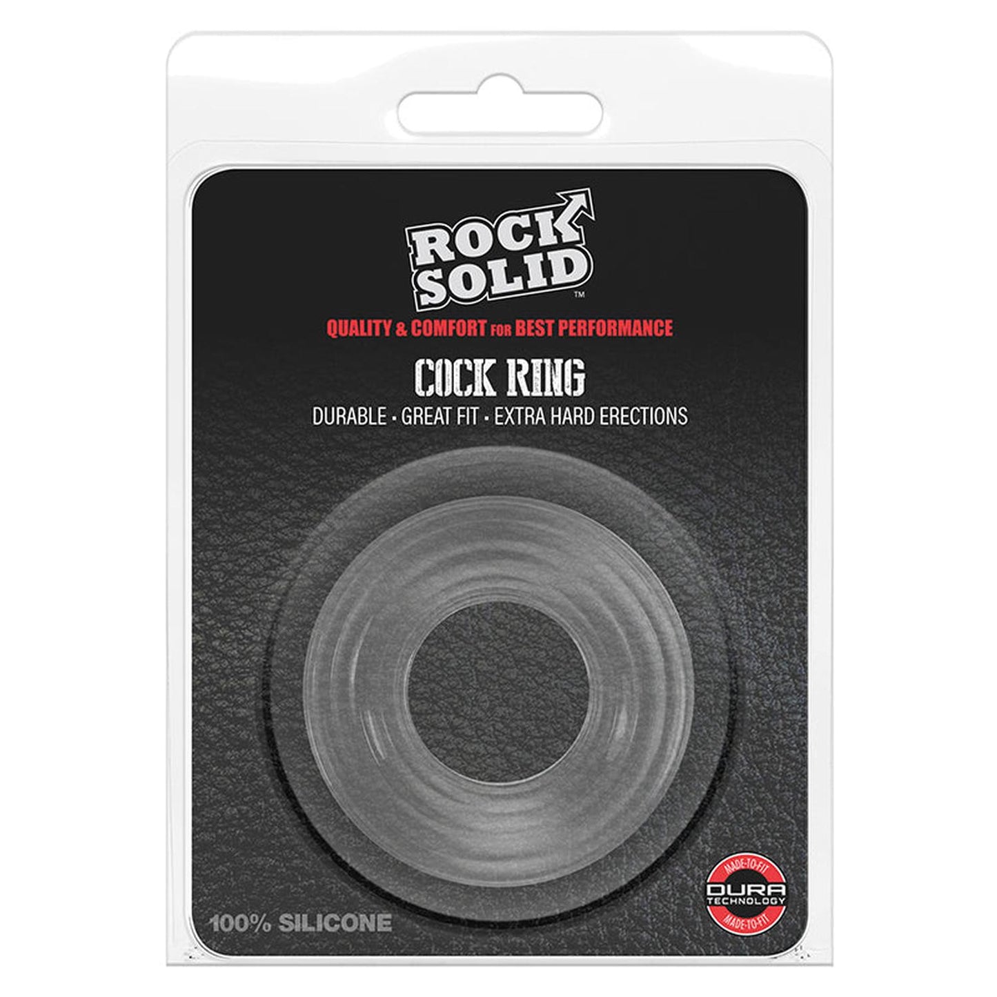 Rock Solid Ribbed Sila-Stretch Donut 1in-Pinkfoxxx