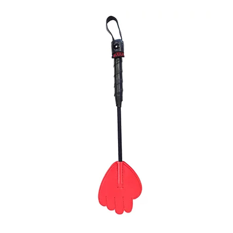 Rouge Mini Leather Hand Riding Crop