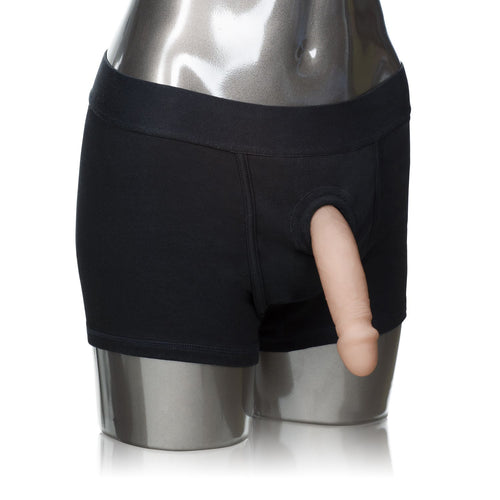 PACKER GEAR BLACK BOXER BRIEF HARNESS 2XL/3XL - SE157625