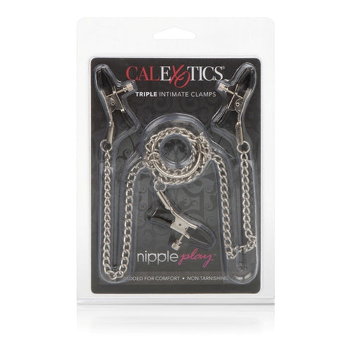 NIPPLE PLAY TRIPLE INTIMATE CLAMPS - SE259060