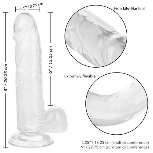 SIZE QUEEN 6IN CLEAR - SE026000