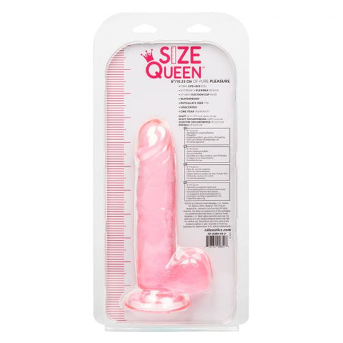 SIZE QUEEN 6IN PINK - SE026005