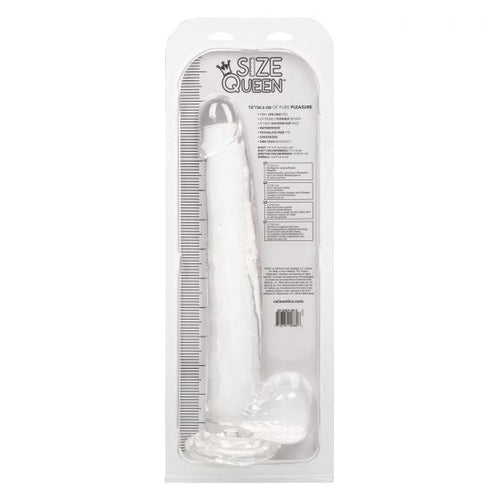 SIZE QUEEN 12IN CLEAR - SE026300