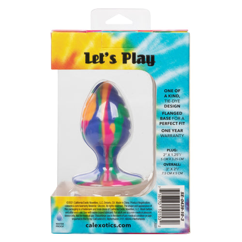 CHEEKY MEDIUM SWIRL TIE DYE PLUG - SE043910