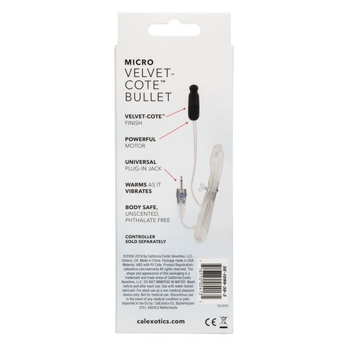 STERLING VELVET MICRO BULLET - SE109938