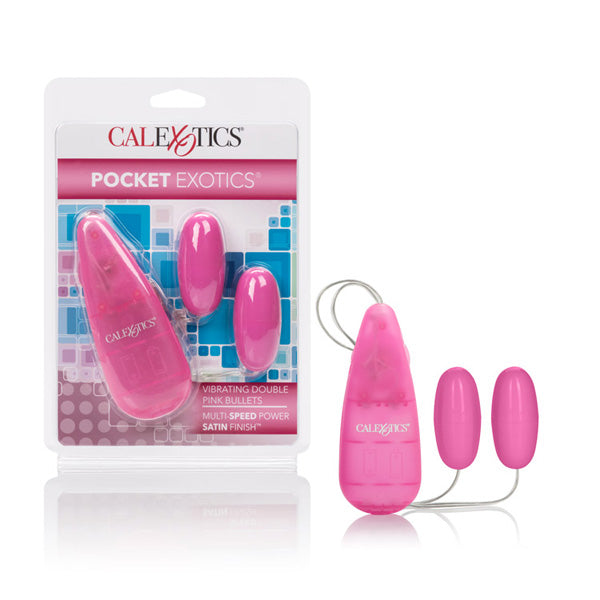 POCKET EXOTICS DOUBLE PINK PASSION BULLET - SE110404
