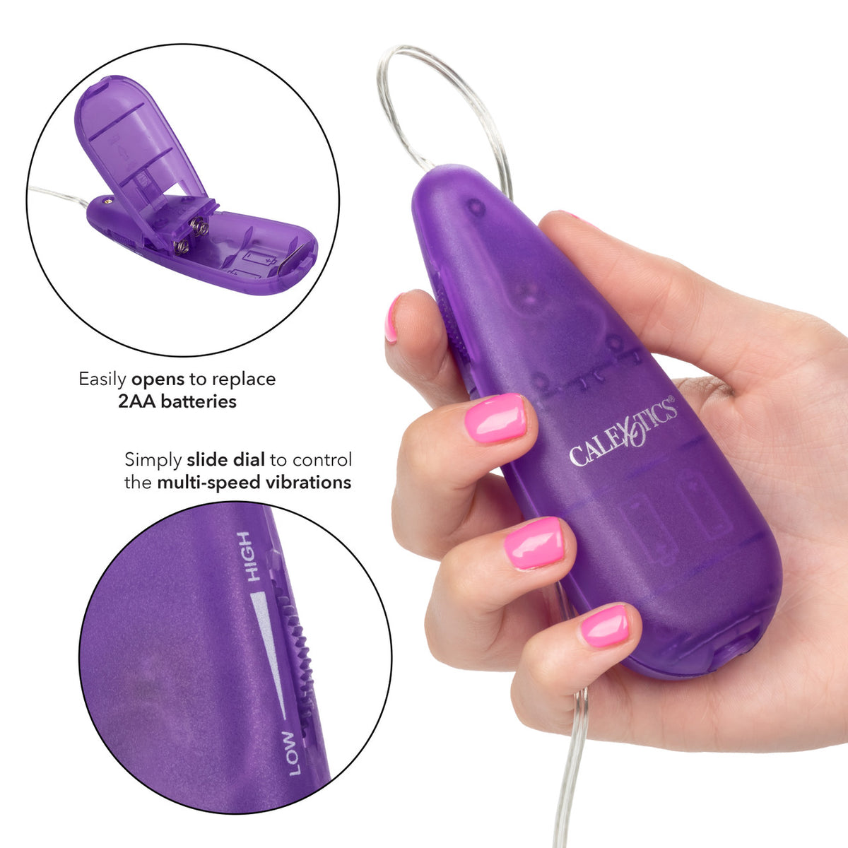 (BULK) BULLET PURPLE CONTROLLER - SE111014BU