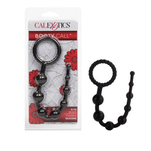 BOOTY CALL X10 BEADS BLACK - SE119700