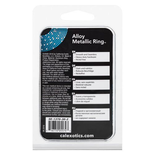 ALLOY METALLIC RING XL - SE137030