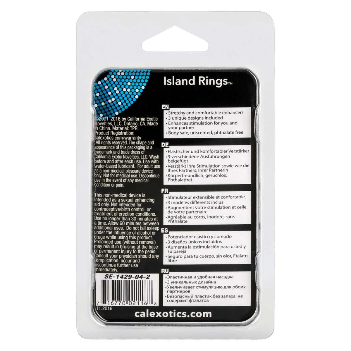 ISLAND RINGS-PINK - SE142904