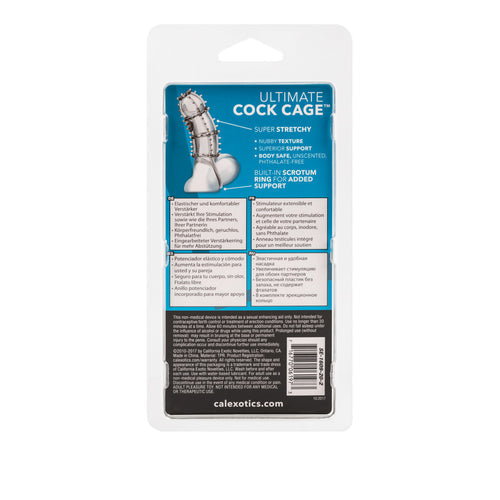ULTIMATE COCK CAGE ENHANCE CLEAR - SE160920