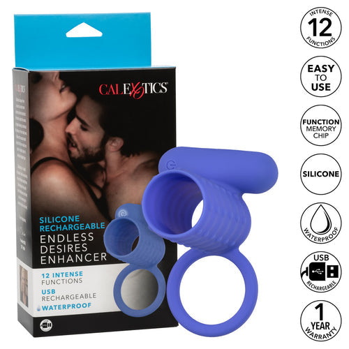 SILICONE RECHARGEABLE ENDLESS DESIRES ENHANCER - SE184430
