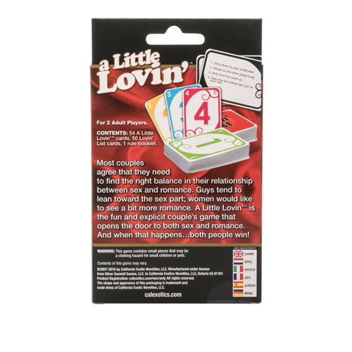 A LITTLE LOVIN GAME - SE252300
