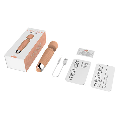 MINI HALO PEACH FUZZ WAND RECHARGEABLE - SHIMH3106