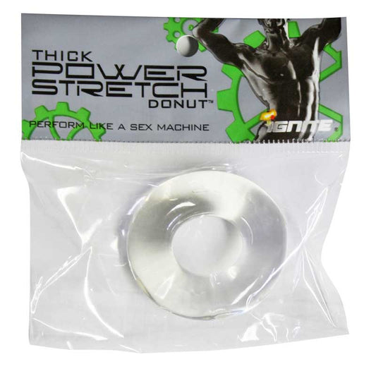 SI Thick Power Stretch Donut Clear-Pinkfoxxx