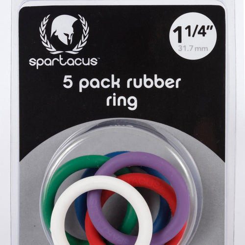 1 1/4IN SOFT C RINGS RAINBOW - SPR46