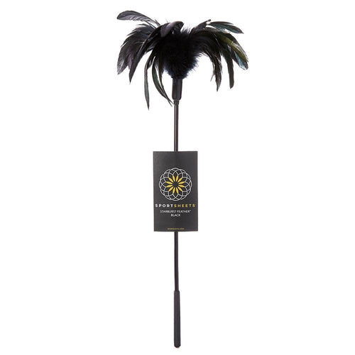STARBURST FEATHER BLACK - SS72001