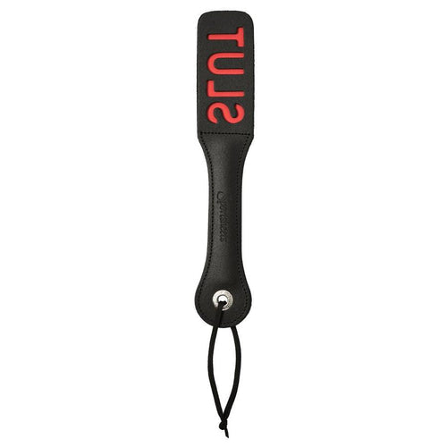 LEATHER IMPRESSIONS PADDLE 12IN SLUT - SS91301