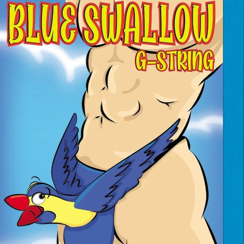 BLUE SWALLOW POSING STRAP NOVELTY O/S - MPPAK729BE1S