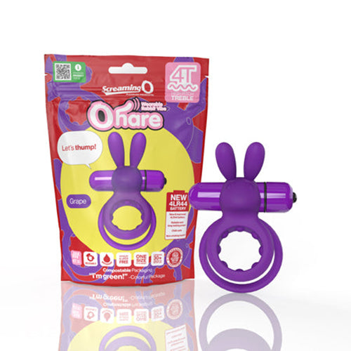 Screaming O 4T Ohare Vibrating Rabbit Double Cockring-Pinkfoxxx