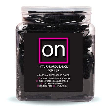 Sensuva ON Natural Arousal Oil 75-Piece Ampoule Fishbowl-Pinkfoxxx