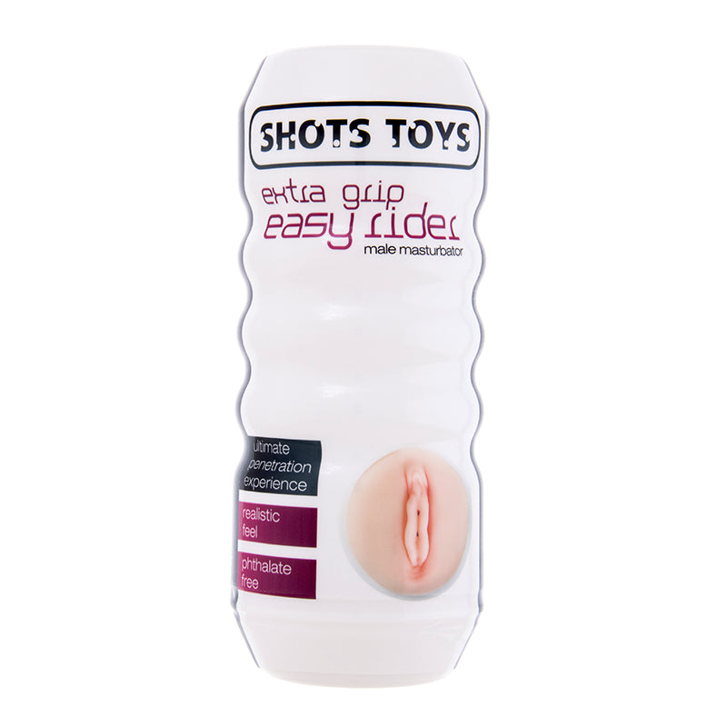Shots Easy Rider Extra Grip Vagina Masturbator-Pinkfoxxx