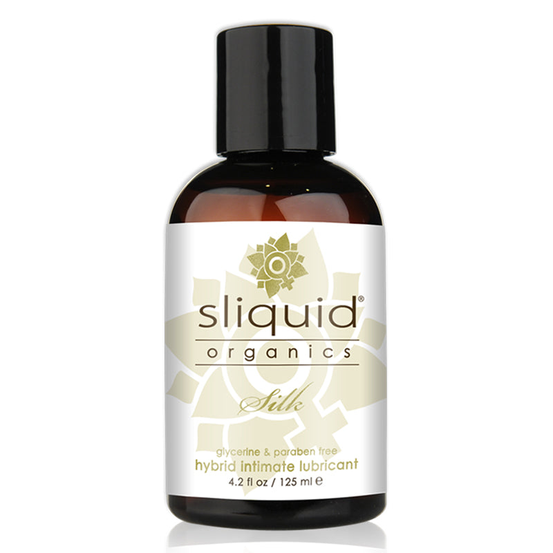 Sliquid Organics Silk Hybrid Lubricant-Pinkfoxxx