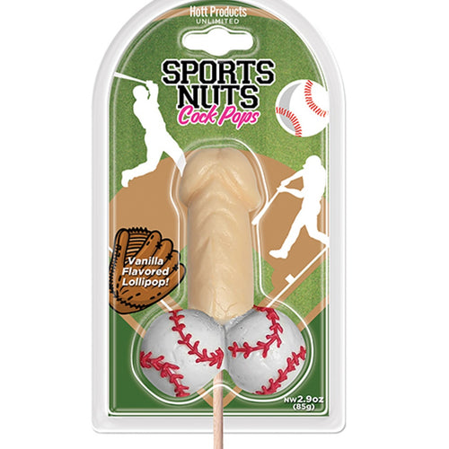 SPORTS NUTS COCK POPS BASEBALL VANILLA LOVERS