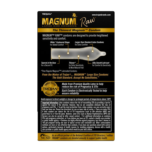 TROJAN MAGNUM RAW 10 PACK - T20014
