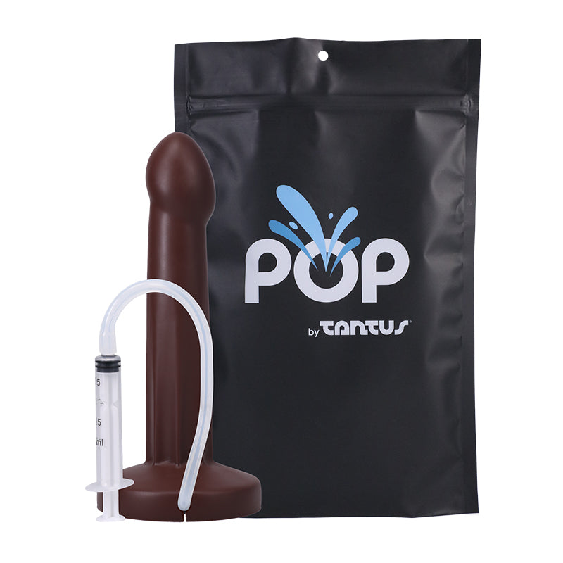 TANTUS POP SQUIRTING DILDO (BAG)-Pinkfoxxx