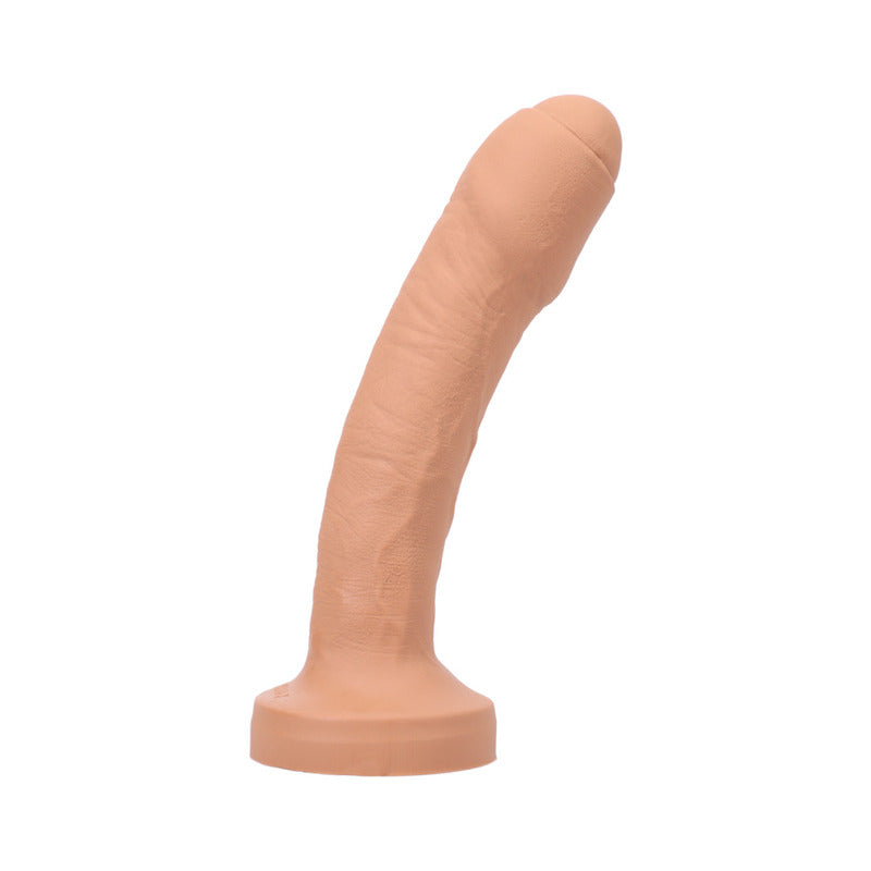 TANTUS UNCUT #2 O2 6.5 IN. DUAL DENSITY DILDO-Pinkfoxxx