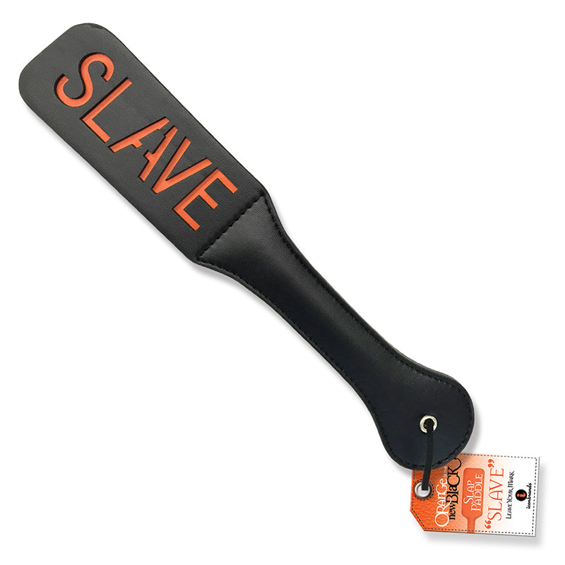 THE 9'S ORANGE IS THE NEW BLACK SLAP PADDLE-Pinkfoxxx