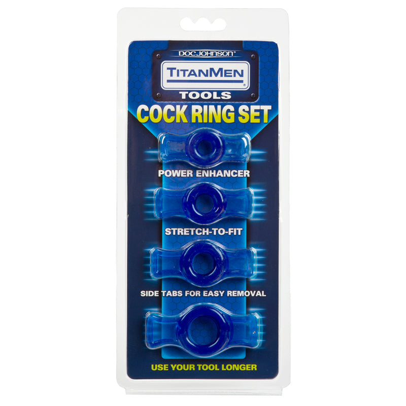 TITANMEN - COCK RING SET-Pinkfoxxx