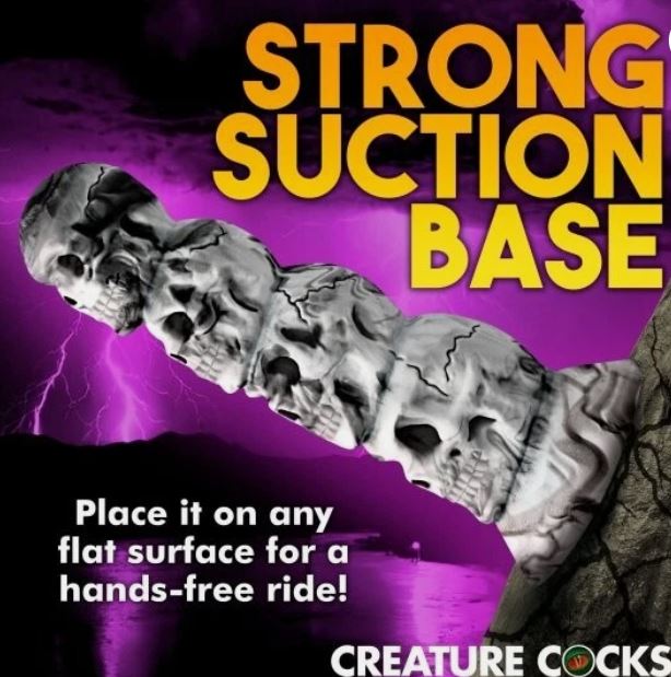 CREATURE COCKS TOWER OF DOOM SILICONE DILDO - XRAH559