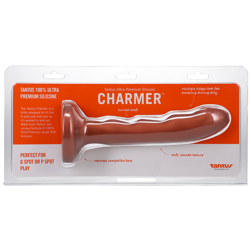 Tantus Charmer 8 in. G-Spot Dildo-Pinkfoxxx