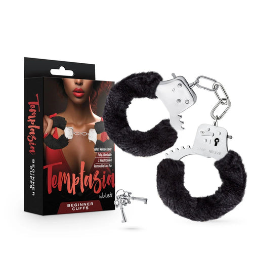 TEMPTASIA BEGINNER CUFFS BLACK - BN55405