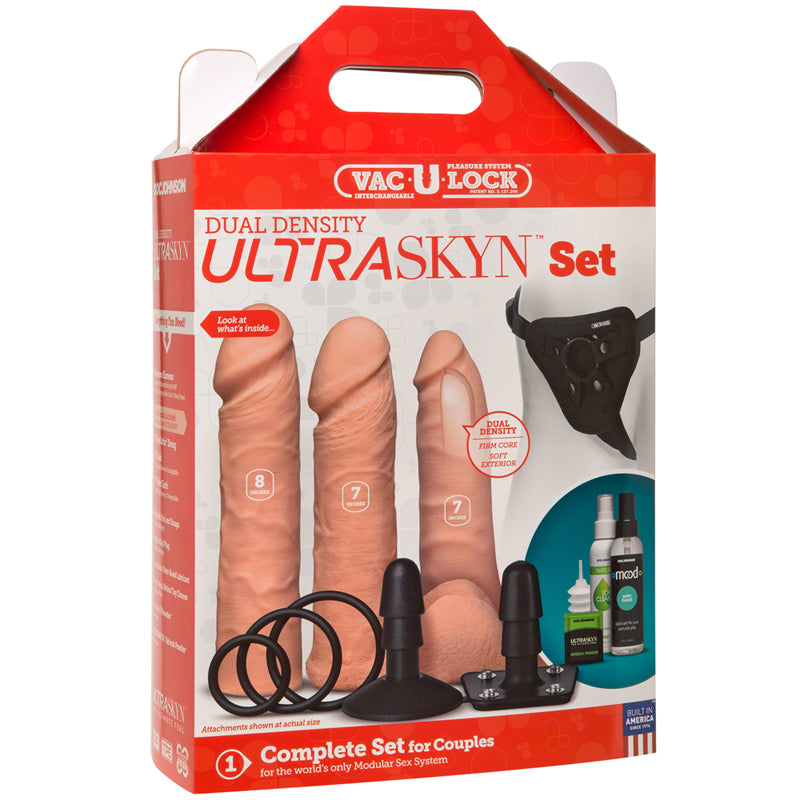 VAC-U-LOCK DUAL DENSITY SET VANILLA-Pinkfoxxx
