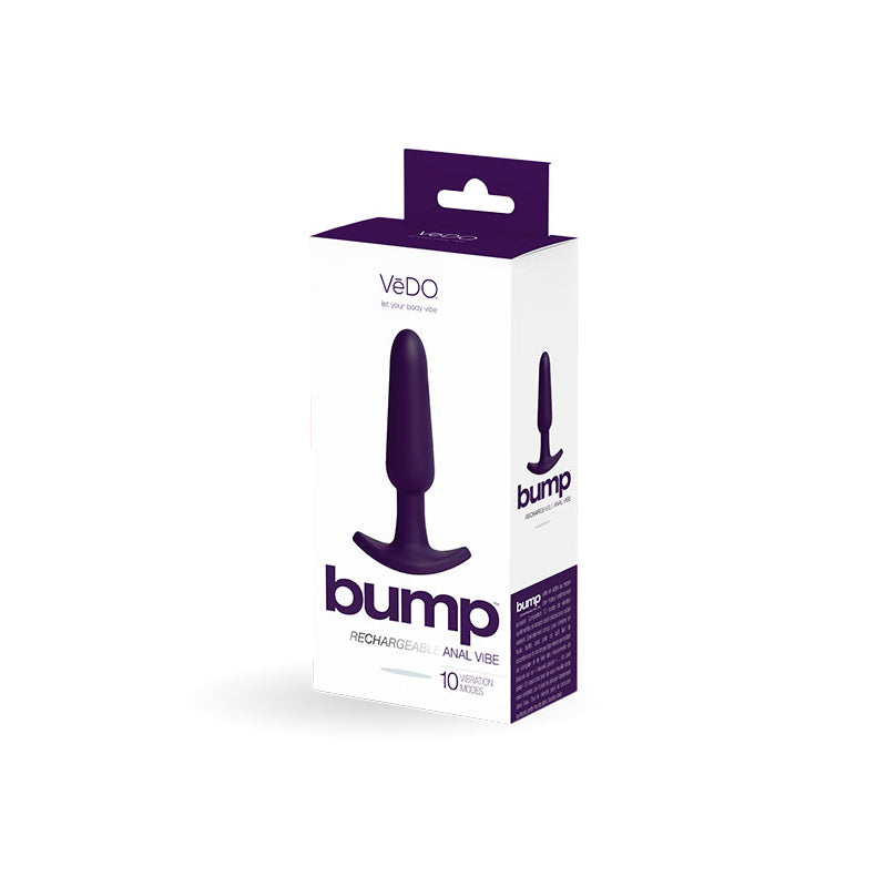 VEDO BUMP RECHARGEABLE ANAL VIBE-Pinkfoxxx