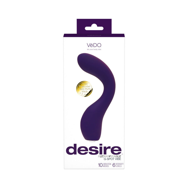VEDO DESIRE RECHARGEABLE G-SPOT VIBE-Pinkfoxxx