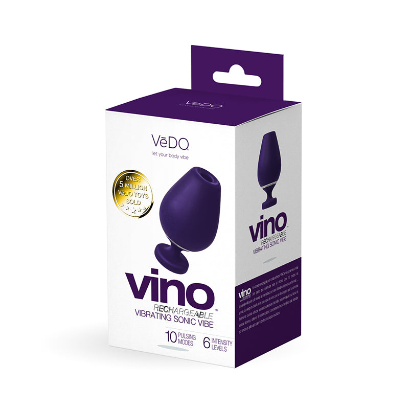 VEDO VINO RECHARGEABLE VIBRATING SONIC VIBE-Pinkfoxxx
