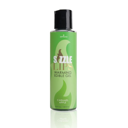 SIZZLE LIPS WARMING GEL CARAMEL APPLE 4.2 OZ - ONVL494