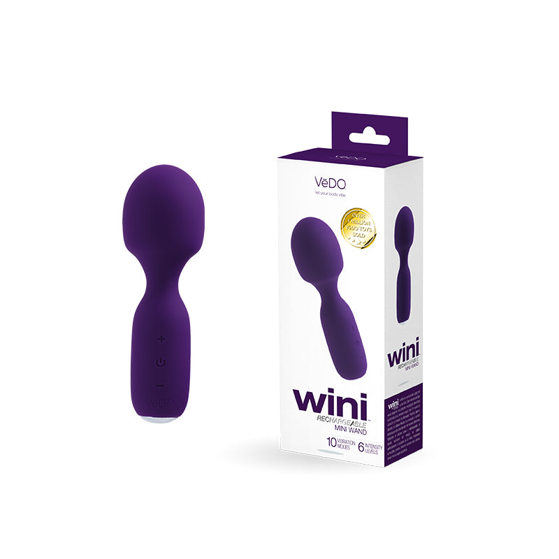 Vedo Wini Rechargeable Mini Wand-Pinkfoxxx