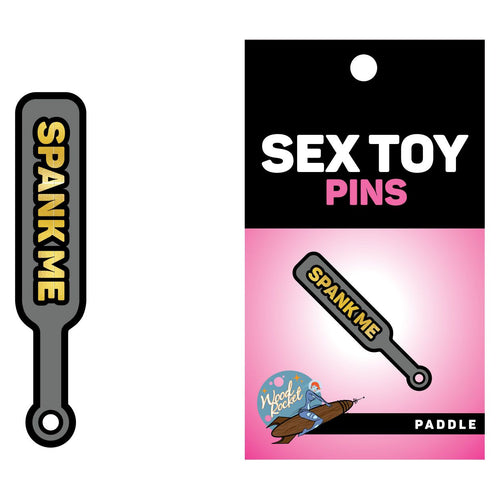 SPANK ME PADDLE PIN (NET) - WREPT007
