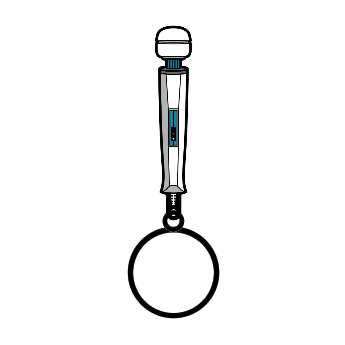 WAND KEYCHAIN (NET) - WRKEY030