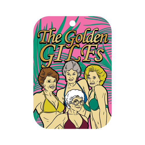 GOLDEN GILFS AIR FRESHENER (NET) - WRVAF004