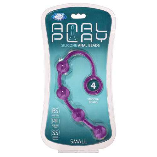 SILICONE ANAL BEAD SMALL PLUM - WTC321