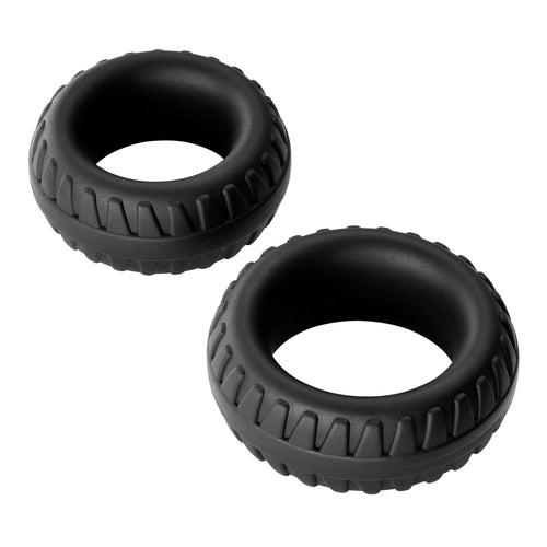 CLOUD 9 PRO RINGS LIQUID SILICONE TIRES 2 PACK BLACK - WTC914