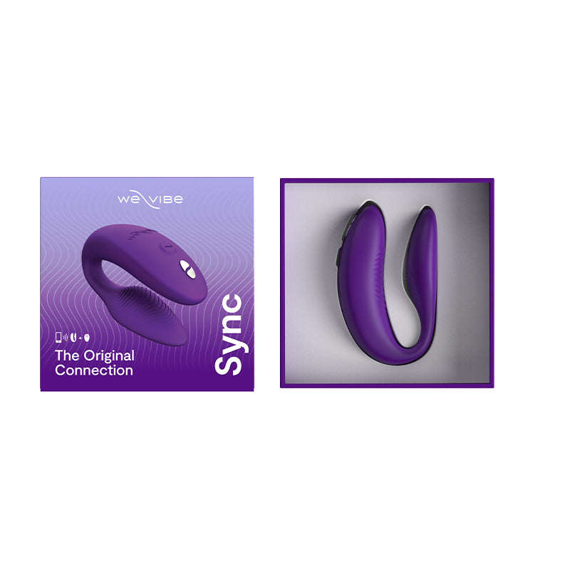 We-Vibe Sync Rechargeable Silicone Couples Vibrator-Pinkfoxxx