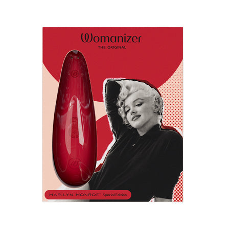 Womanizer x Marilyn Monroe Classic 2 Special Edition Rechargeable Silicone Pleasure Air Clitoral Stimulator-Pinkfoxxx