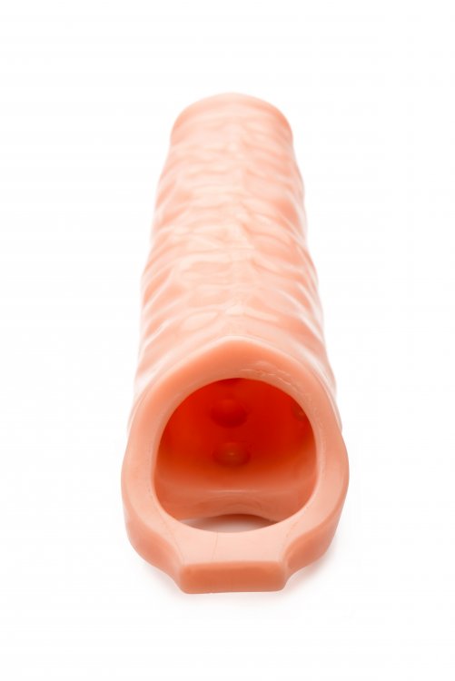 SIZE MATTERS 3IN PENIS FLESH EXTENDER SLEEVE - XRAF861